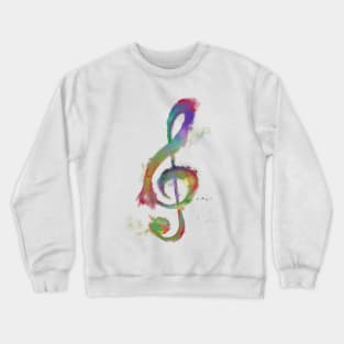 Treble Clef Crewneck Sweatshirt